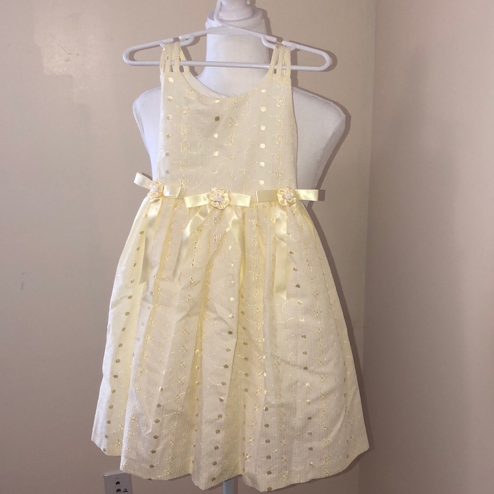 Ashley Ann yellow sundress